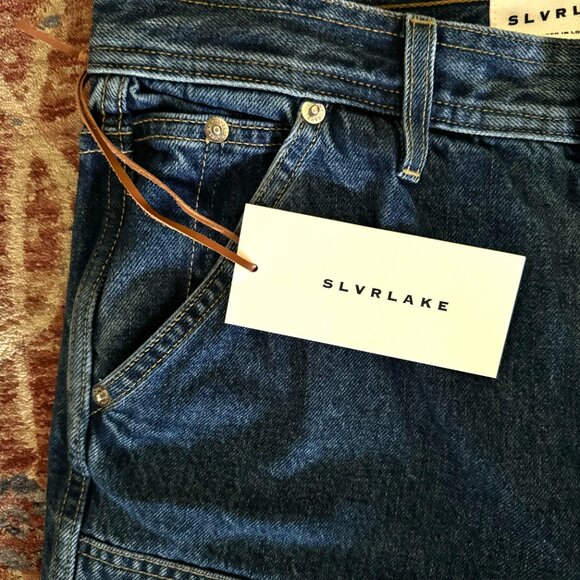 NWT SLVRLAKE Worker Pants, Workwear Jeans, 27 - Picture 4 of 9